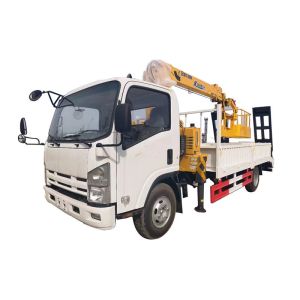 Japan Type 4ton Knuckle Boom Crane Truck Mounted Crane Hydraulic
