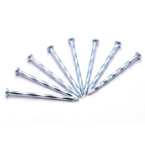 Galvanised Grooved Shank Concrete Nails bulk packing 55# Steel