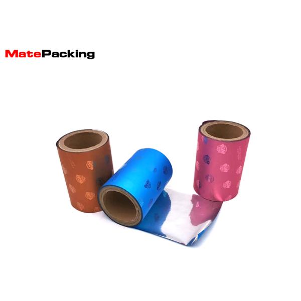 Aluminum Foil Plastic Food Packing Film Laminated Rolls Custom Printing For Food Snack