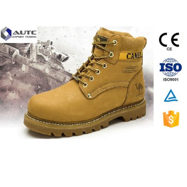 Non Conductive PPE Safety Shoes , Lightweight Steel Toe Shoes Military Anti