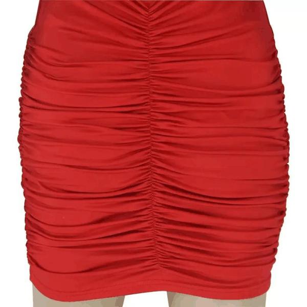 Sexy Pleated Dress Night Party Wrap Dresses Open Back Sleeveless Luxury Summer Sheath Sexy &amp; Club Dress