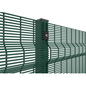 Anti Resistant Clear Vu Fence Panels / Clearvu Fencing Highly Attractive