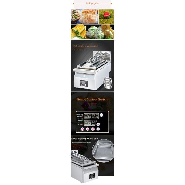 Electrical Dumpling Maker Machine Gyoza Auto Gas Momo Making Machine