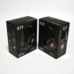 Customize Luxury Foldable Earphone Packaging Box Cardboard Electronic Packaging