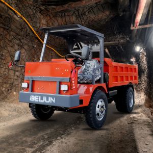Wheel 73hp Diesel Engine Underground Articulated Truck Loading 5 Ton