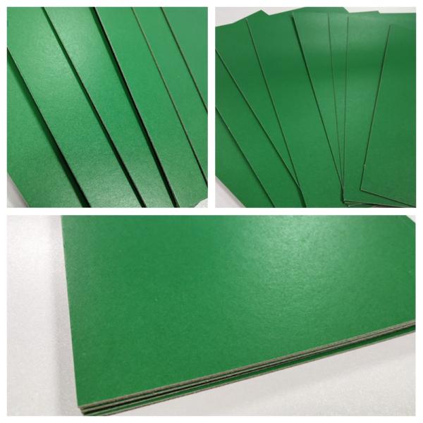 Grade AAA Green Chip Board Thickness 2MM One Side Green One Side Grey Grade AAA Green Chip Board Thickness 2MM One Side Green One Side Grey