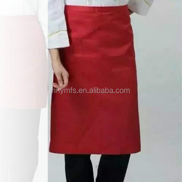 Fresh Denim Waist Cafe Waiter Waitress Chef Work Uniform Half Length Original Design