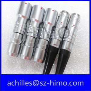 China 7 pin IP68 chrome lemo waterproof free connector on sale