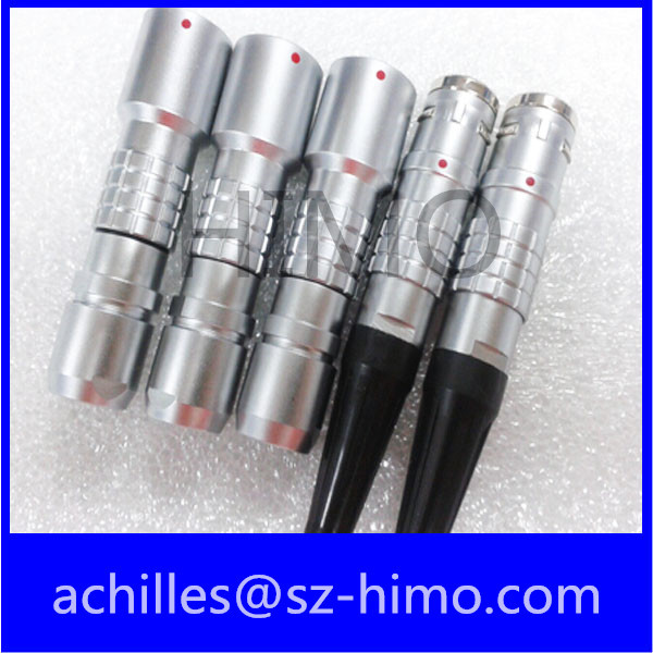 Buy 7 pin IP68 chrome lemo waterproof free connector at wholesale prices