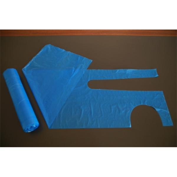LDPE / HDPE Disposable Plastic Aprons Flat Pack On A Roll Single Use Dust Proof