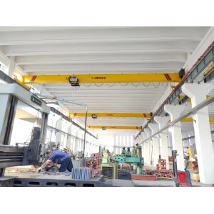 1-12.5ton European Standard Single Girder Overhead Crane Frequency Control