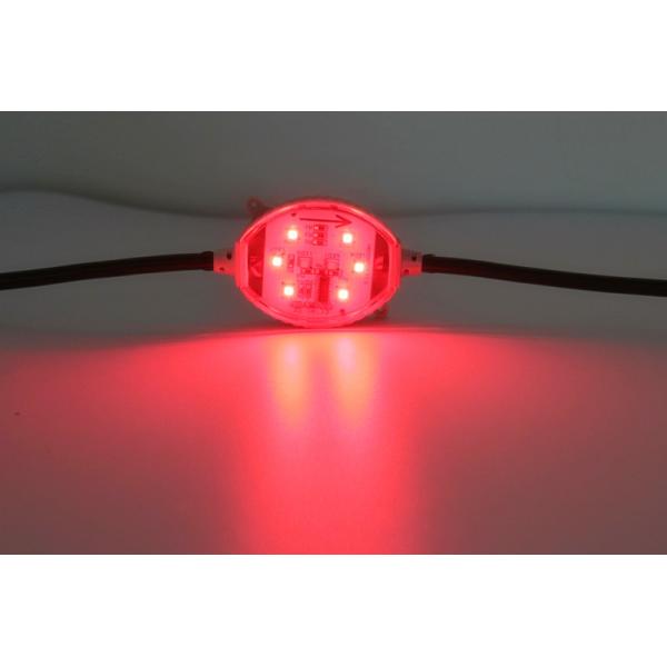 24V 60mm IP65 RGBW LED Pixel Angle 120° 1.5W Working Voltage DC24V Matrial PC Shell