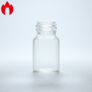 5ml Clear Screw Mouth Glass Vial With Aluminum Cap