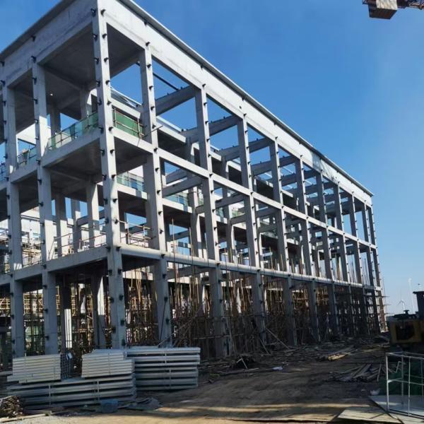 Strong And Eco Friendly Steel Frame Building Construction Sustainable Steel