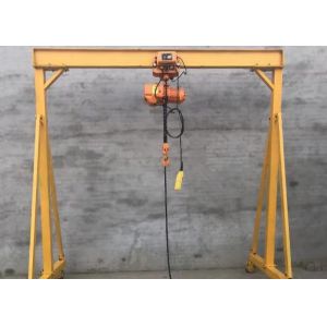 Laboratory Warehouse Height 5M 3T Manual Gantry Crane