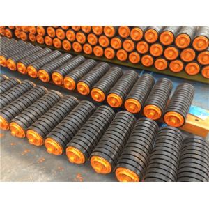 Standard 50mm Conveyor Idler Roller 159mm Belt Guide Roller