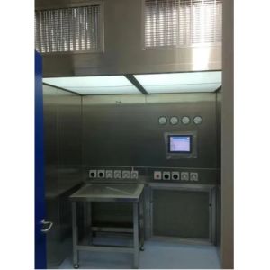 Customized Capacity Dispensing Booth Featuring H13 F6 G3 Filtration Step And F8