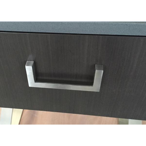 King Size Hotel Bedside Tables Metal Leg Hospitality Case Goods With 100% Sheen