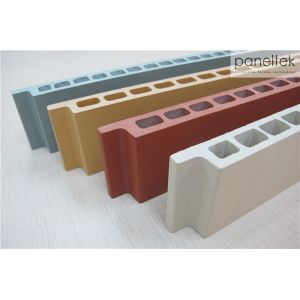Quality Terracotta Panel Rainscreen Facade Systems 30mm Thickness With Cold Resistance for sale