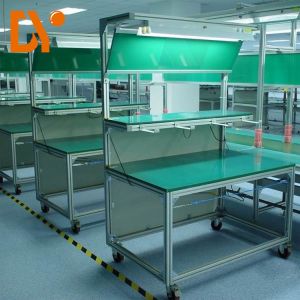 Simple Operation Industrial Work Table , DY88 Aluminum Folding Table With Long