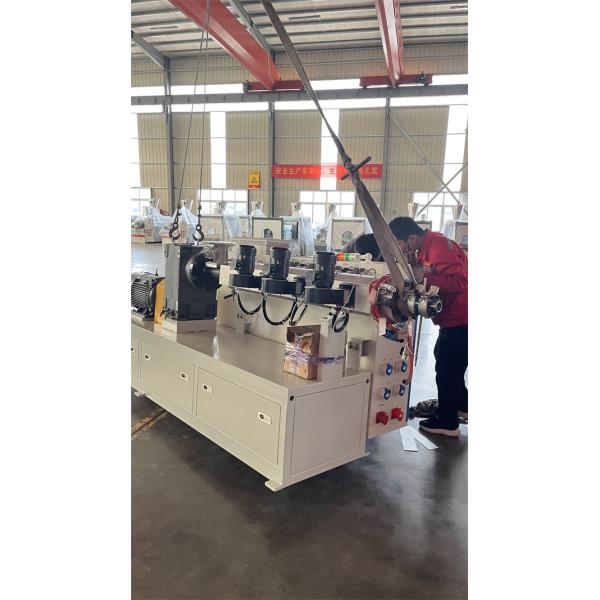 Plastic Single Screw Extruder Reinforced Flexible PVC Duct Production Line