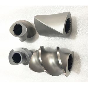 China 2-4 Flighted High Transition Extruder Screw Elements Kneading Block on sale