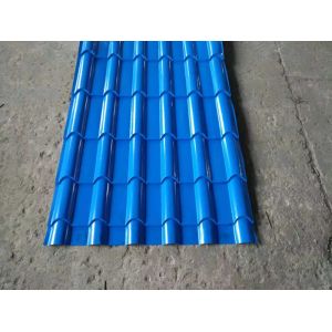 0-12 M / Min Rolling Speed Glazed Tile Roll Forming Machine Driven By 1.2 Inch