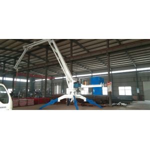 Hydraulic 5.5kw Concrete Placing Boom 360 Degree Rotation With 3m Hose