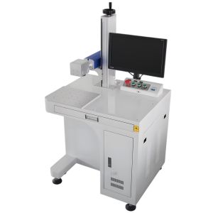High Precision Desktop Fiber Laser Marking Engraving Machine Stainless Steel