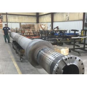 Forged Large Shaft Machining Carbon Steel Anodized Transmission Spline