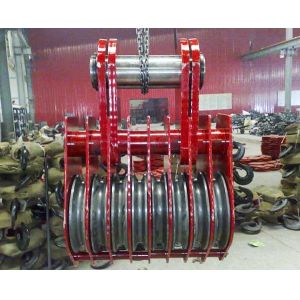 JTPB-F10 Hanging Beam Series Closed Ten Wheels Pulley