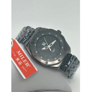 Custom Logo Stainless Steel Dress Watch 30m Waterproof Quartz Movement