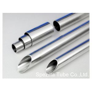 China Polished Stainless Tube , 2 Inch Stainless Steel Tubing For Pharmatheutical  Industry on sale