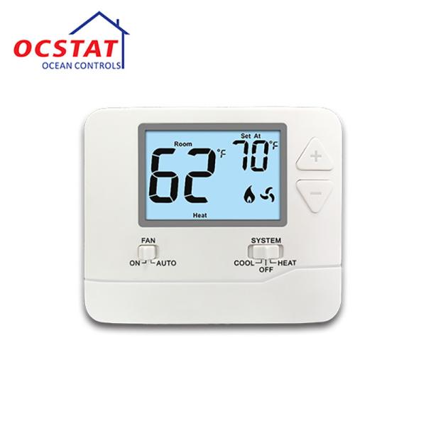 PTAC Wired Thermostat Non Programmable PTAC 2H/1C Heat Pump or 1H/1C Conventiona