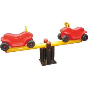 China high quality amusement park play games kindergarten children car seesaw on sale