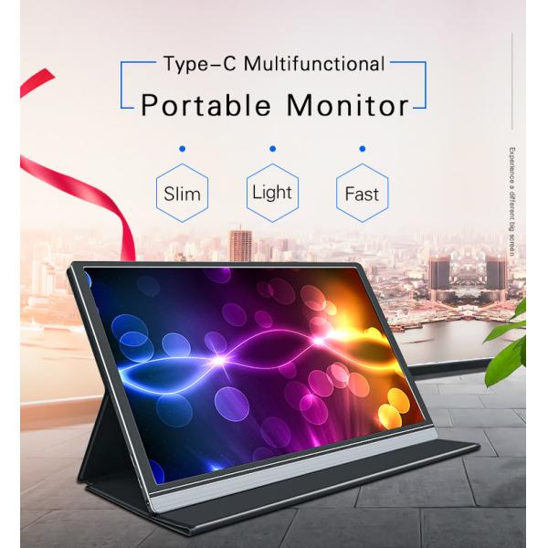 Color Gamut 72% HDMI Port Ultra Slim HDR 15.6 Inch Portable Monitor