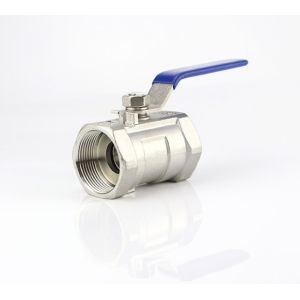 Cf8 Investment Casting 1 Inch Threaded 1 Pc Ball Valve