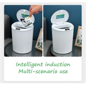 Smart Sensor Automatic Kitchen Plastic Garbage Waste Bins With Sensor Trash Bin