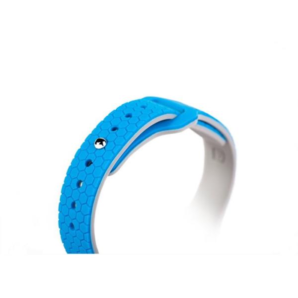 Logo Custom Silicone Bracelets / Unique Silicone Bracelets For Medical