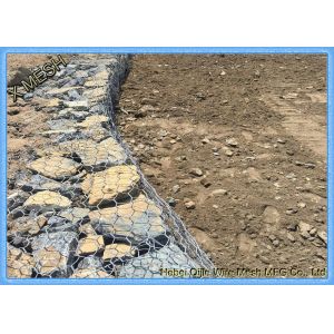 8x10cm Openning Welded Gabion Baskets Hot Dipped Galvanized Woven Steel