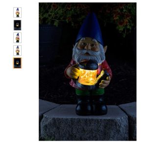 Waterproof 4W Polyresin Decorative Solar Garden Lights