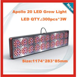 Quality 300*3W 1000 watt hps Apollo 20 led grow lights for sale