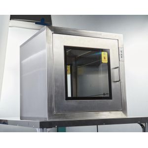SUS304 Hospital Cleanroom Pass Box , Pharma Plant Pass Through Box