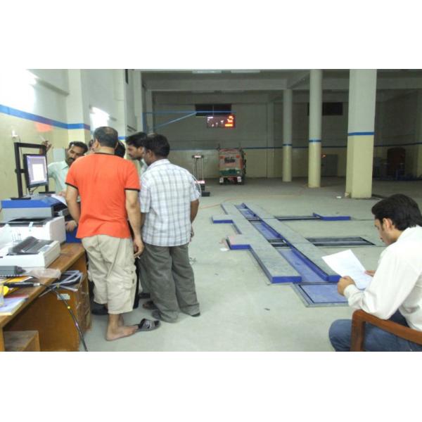AA4C Real Cases Of Foreign Customers Vehicle Test Line Axle Load Side Slip