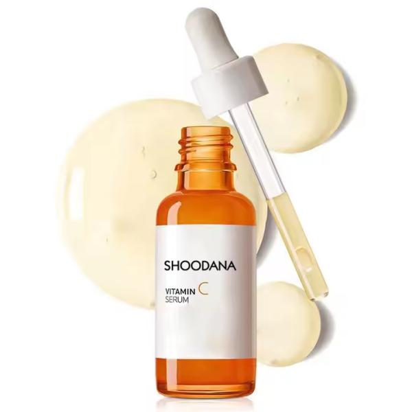 Face serum application demonstration