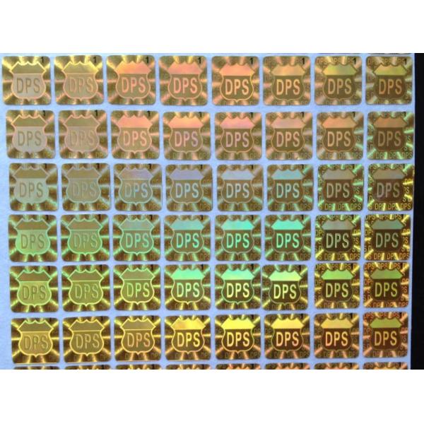 hologram stickers factory, Custom reflected hologram sticker, Adhesive paper