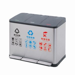 Wholesale High Quality Indoor Square Fashion With Lid Mute Pedal Outdoor