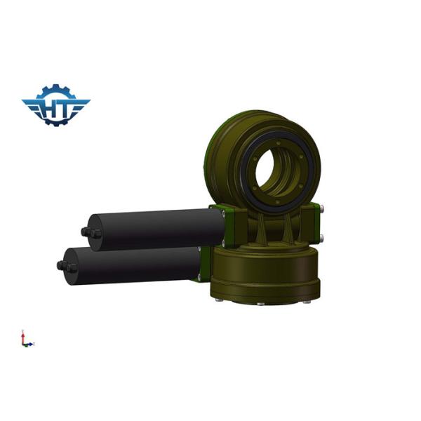 Buy High Backlash Small Dual Axis Slew Drive Worm And Gear Structure For Solar Tracking System at wholesale prices