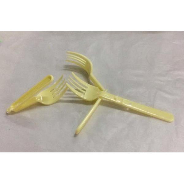 Disposable folding plastic fork Instant noodles, fruit fork disposable plastic