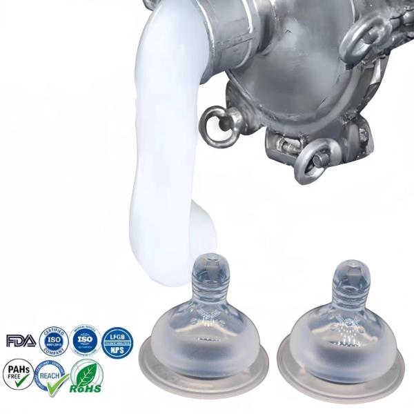 Buy High Strength High Grade of Transparency ISO 9001:2015 Certified LSR Liquid Silicone Rubber for Baby Products at wholesale prices